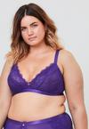 Oola Lingerie Lace and Logo Non Wired Soft Bra thumbnail 1