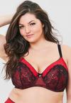 Oola Lingerie Tonal Lace Underwired Bra thumbnail 1