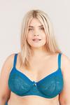 Oola Lingerie Tonal Lace Underwired Non Padded Bra thumbnail 4