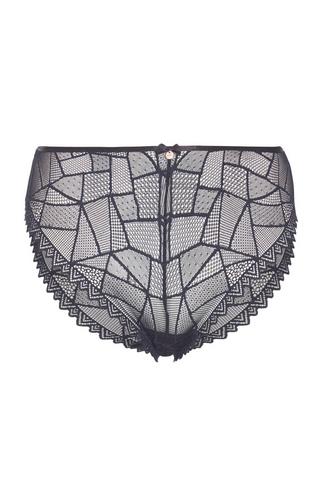Buy OOLA LINGERIE Tonal Lace High Waist Light Control Brief 22-24, Knickers