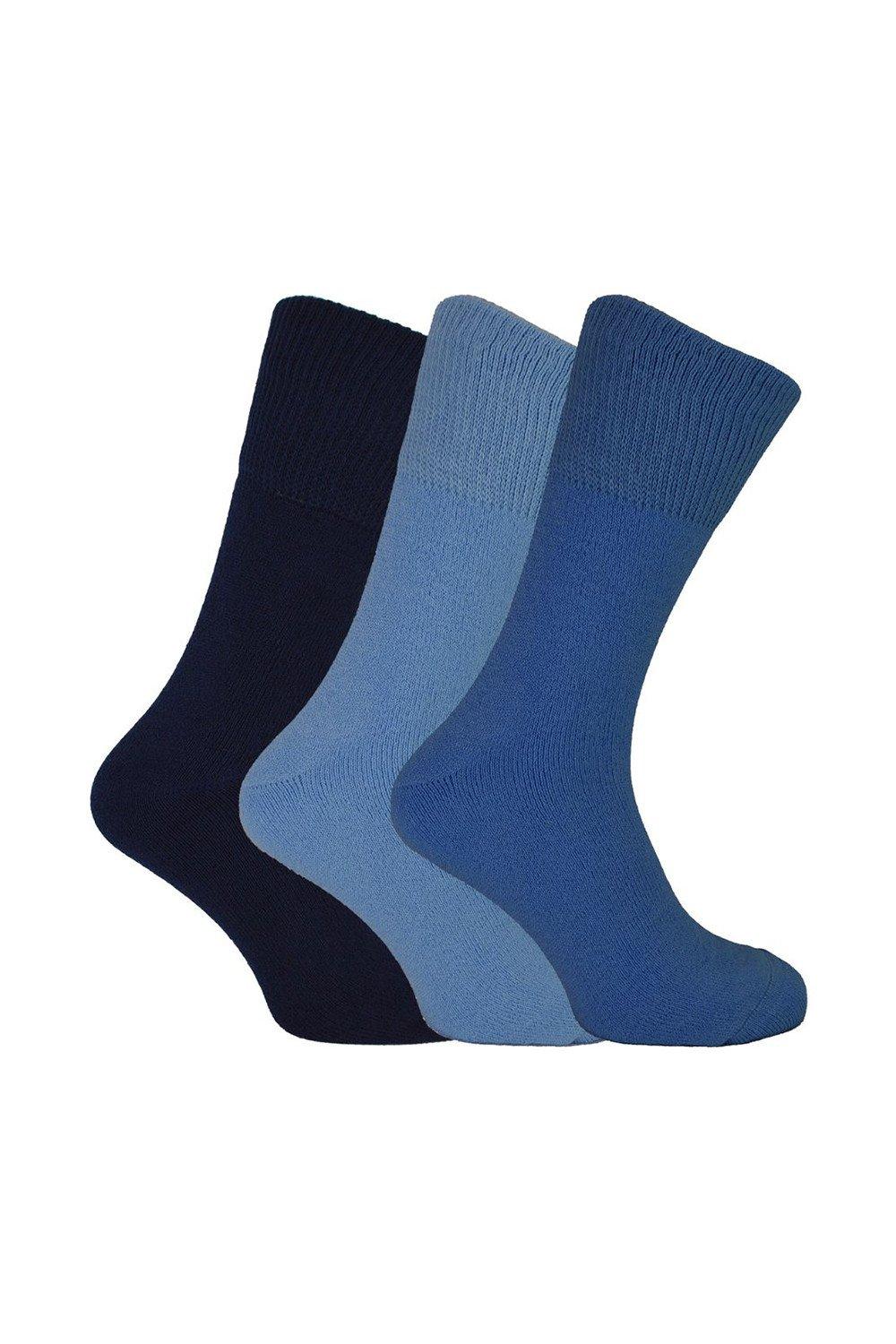 3 Pairs Thick Soft Bamboo Thermal Socks for Winter