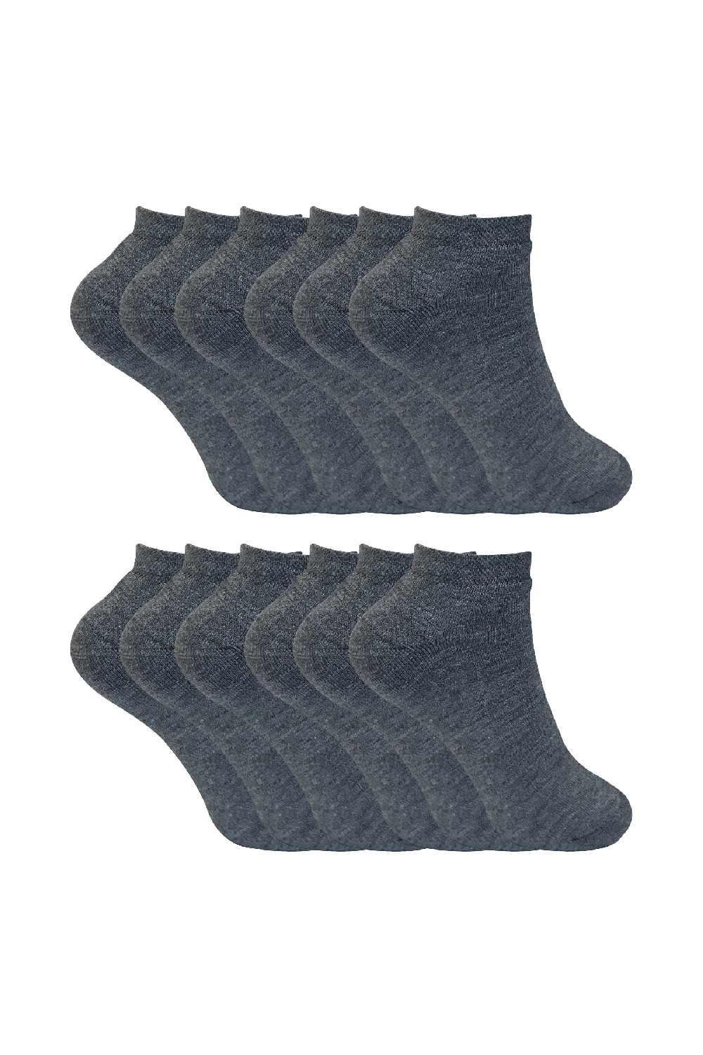 12 Pair Multipack Thick Ankle Thermal Winter Socks