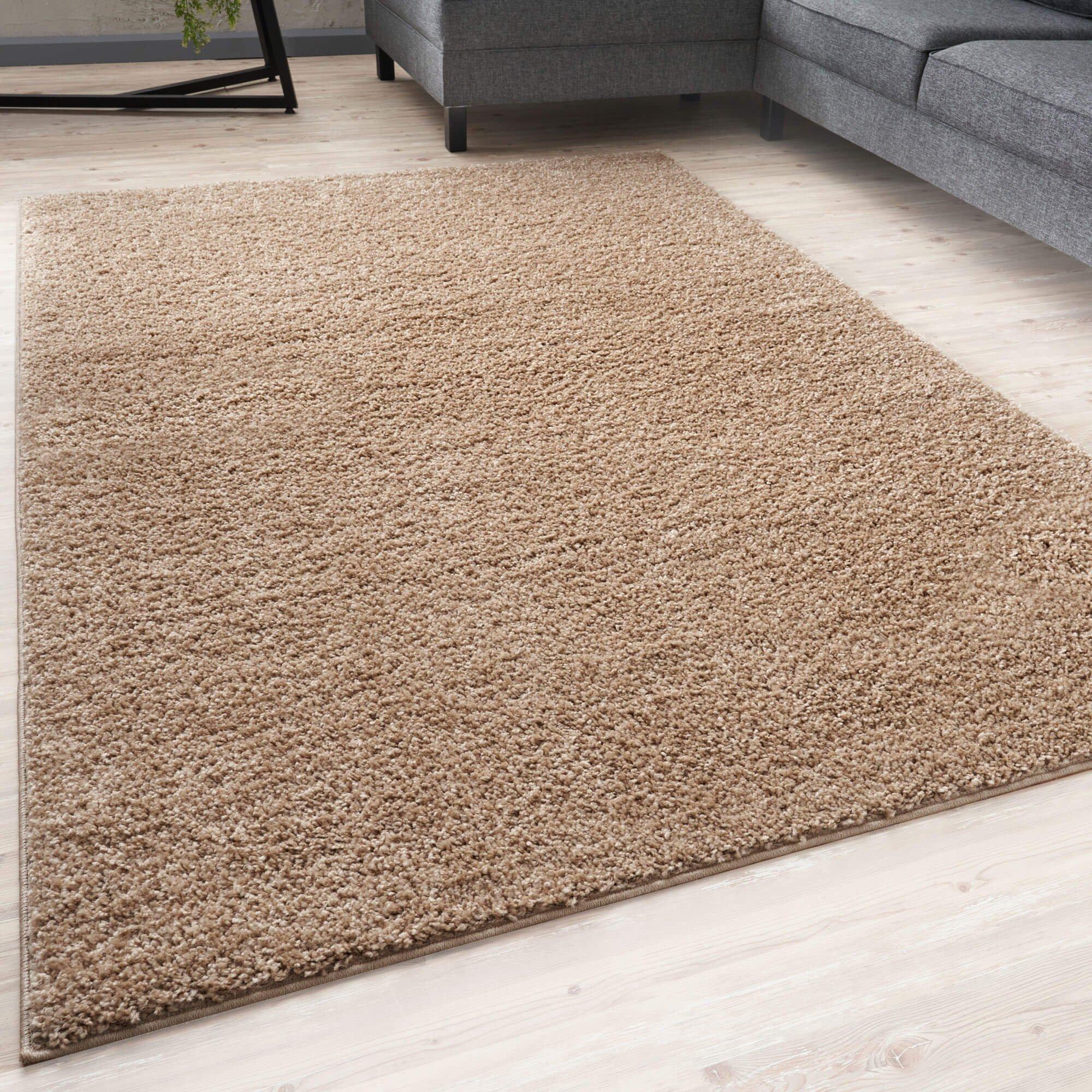 Myshaggy Collection Rugs Solid Design in Beige