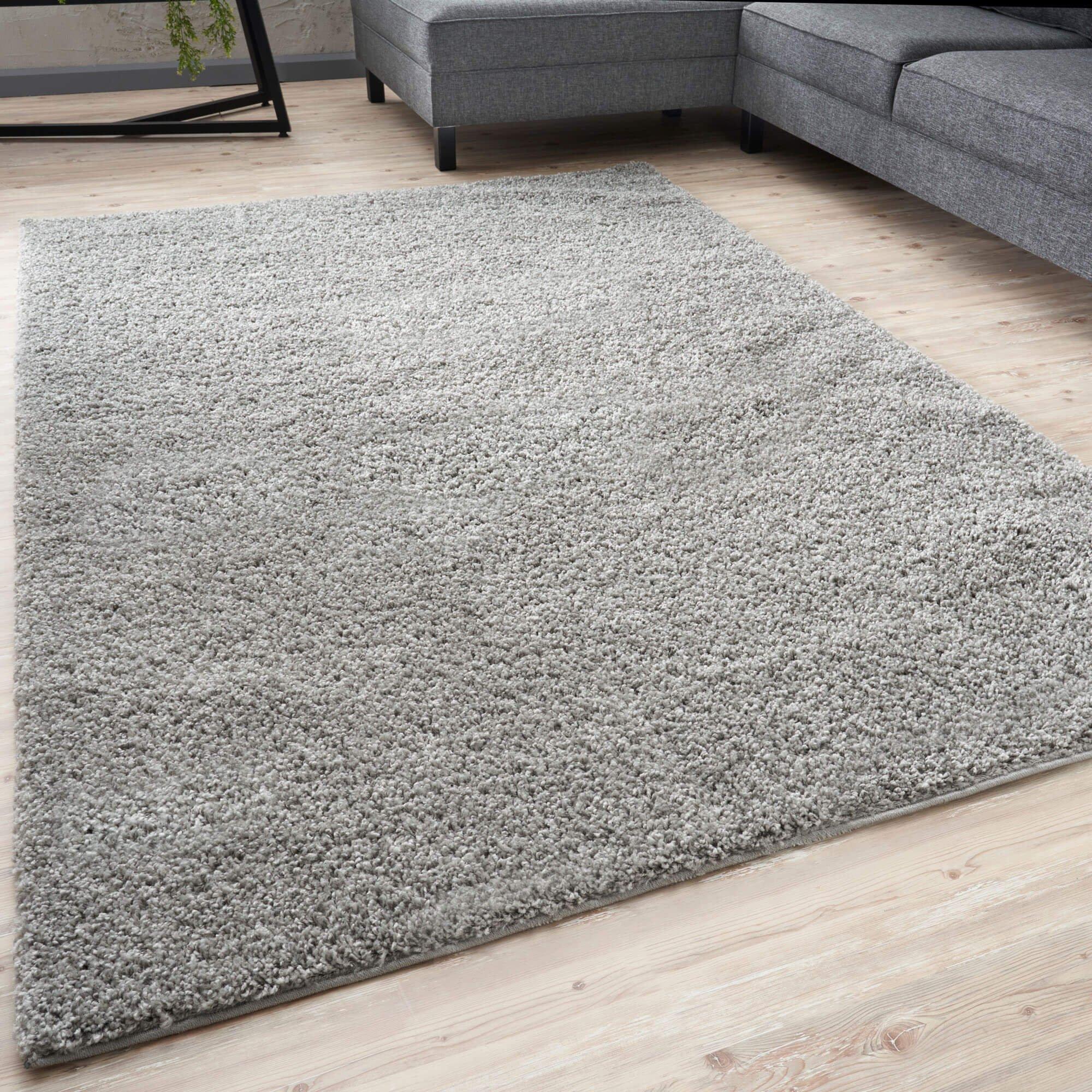 Myshaggy Collection Rugs Solid Design in Grey