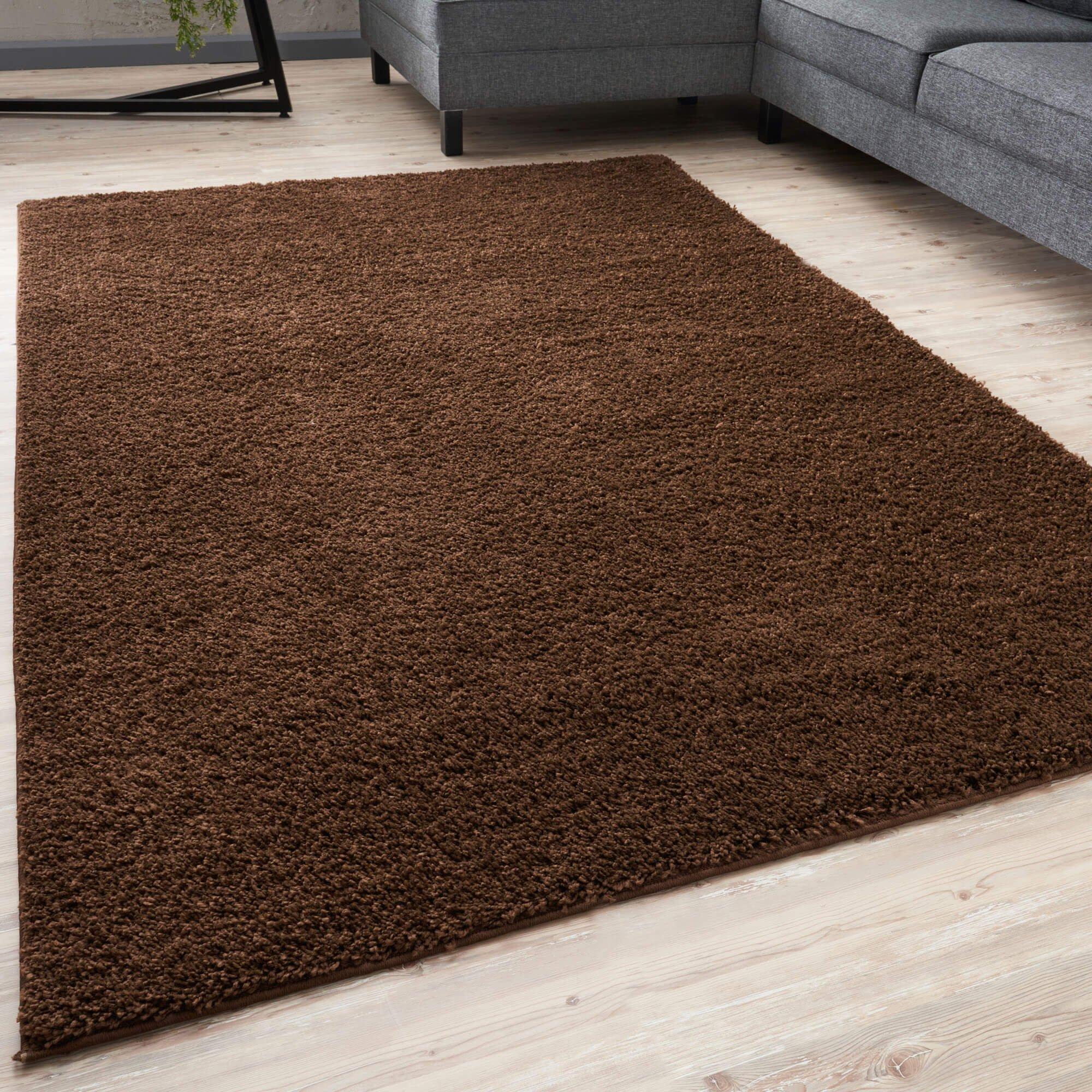 Myshaggy Collection Rugs Solid Design in Brown