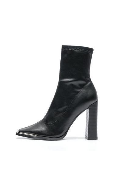 Black 'Zapacle' High Heeled Boots