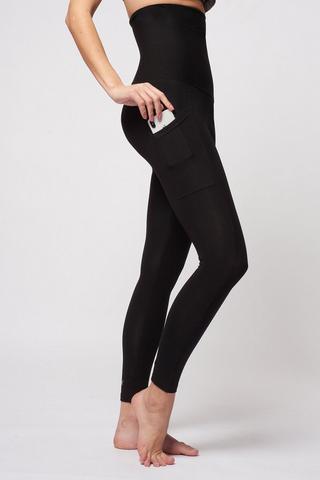 Lightweight Strong Compression Leggings with High Waisted Tummy Contro– TLC  Sport