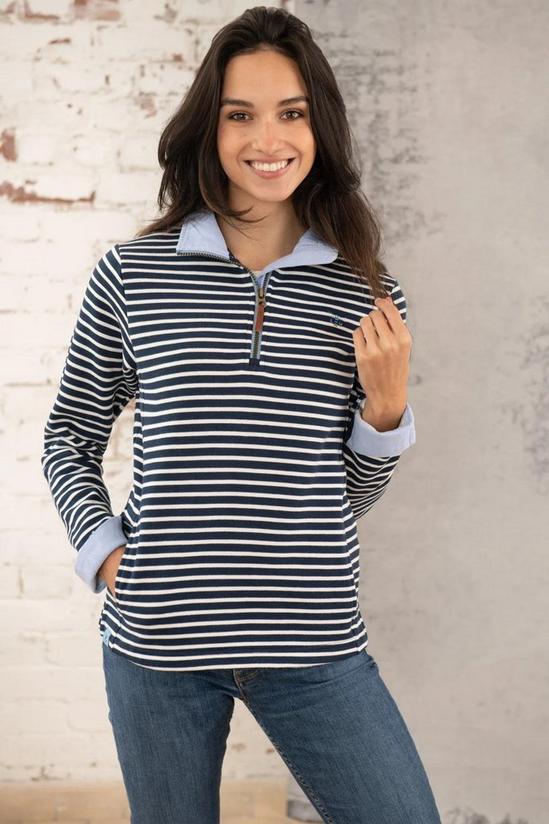 Lighthouse Clothing Shore Sweatshirt Cotton Funnel Neck Jersey 1