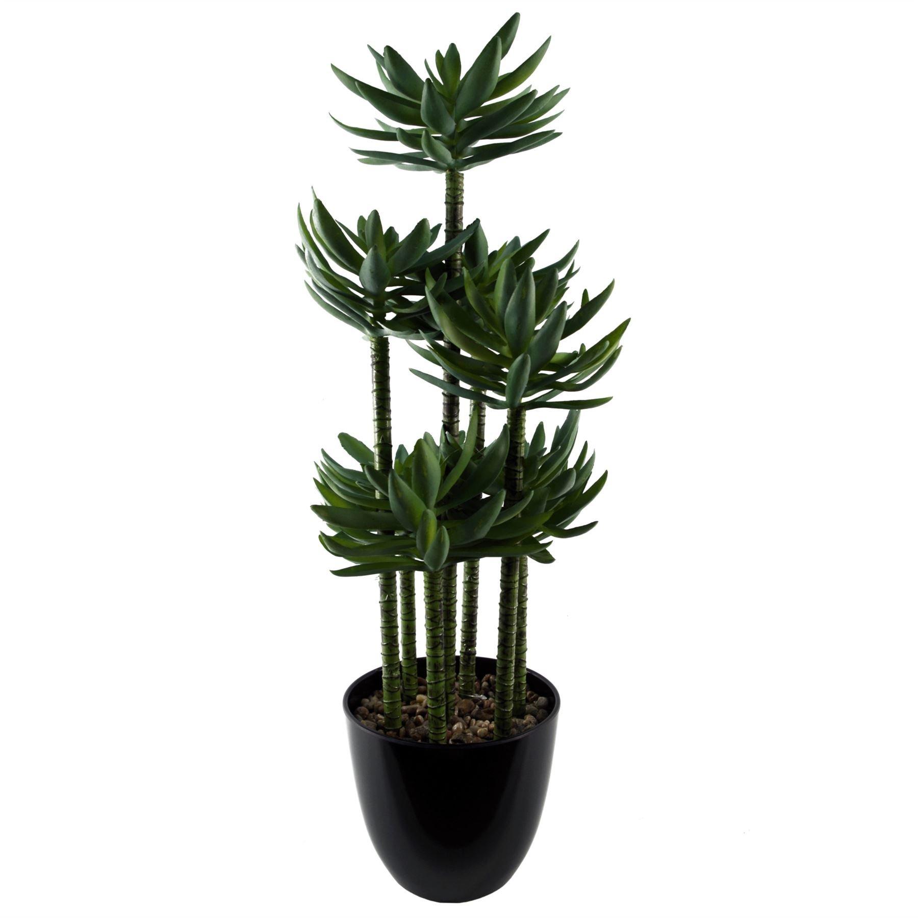 60cm Artificial Tropical Yukka in Planter