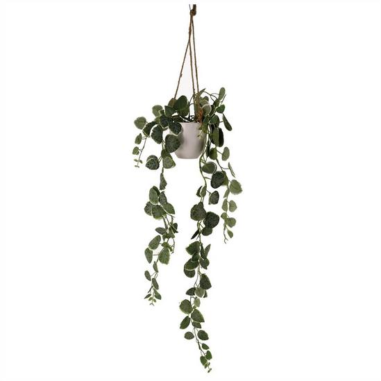 Leaf 90cm Artificial Potted Hanging Trailing Green Plant - String of Hearts 1
