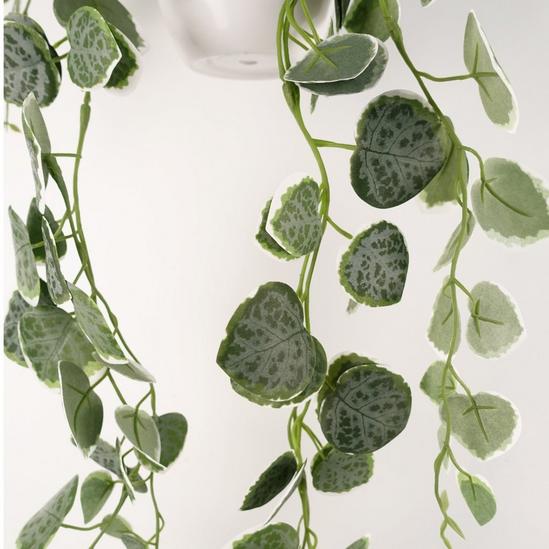 Leaf 90cm Artificial Potted Hanging Trailing Green Plant - String of Hearts 4
