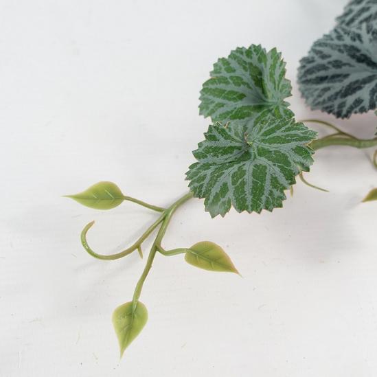 Leaf 50cm Artificial Trailing Begonia Plant 5