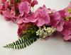 Leaf 150cm Artificial Hanging Trailing Pink Blossom Garland thumbnail 4