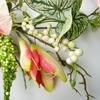Leaf 180cm Artificial Hanging Trailing Pink Lily Plant Garland thumbnail 3