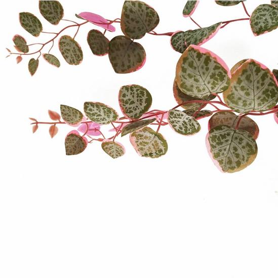 Leaf 90cm Artificial Potted Trailing Hanging Pink Plant Realistic - String of Hearts 4