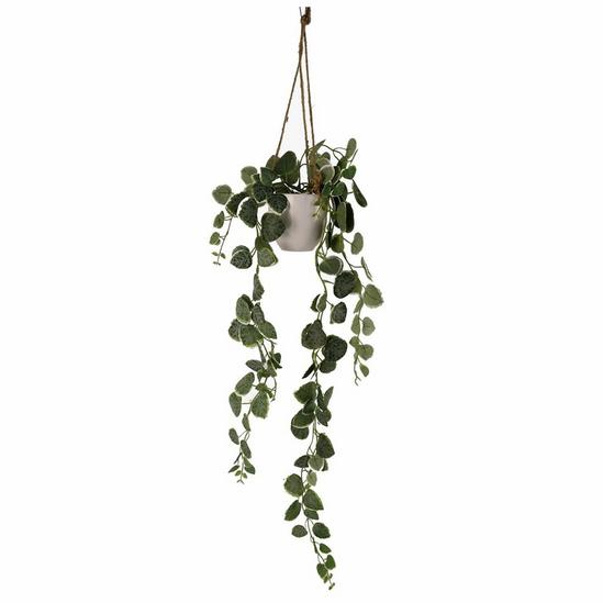 Leaf 90cm Artificial Potted Trailing Hanging Natural Look Plant Realistic - String of Hearts 1