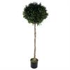 Leaf 140cm Buxus Ball Artificial Tree UV Resistant Outdoor Topiary thumbnail 1