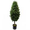 Leaf 120cm Buxus Ball Cone Artificial Tree UV Resistant Outdoor thumbnail 1