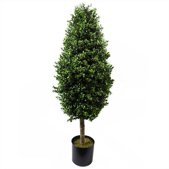 Leaf 120cm Buxus Ball Cone Artificial Tree UV Resistant Outdoor 1