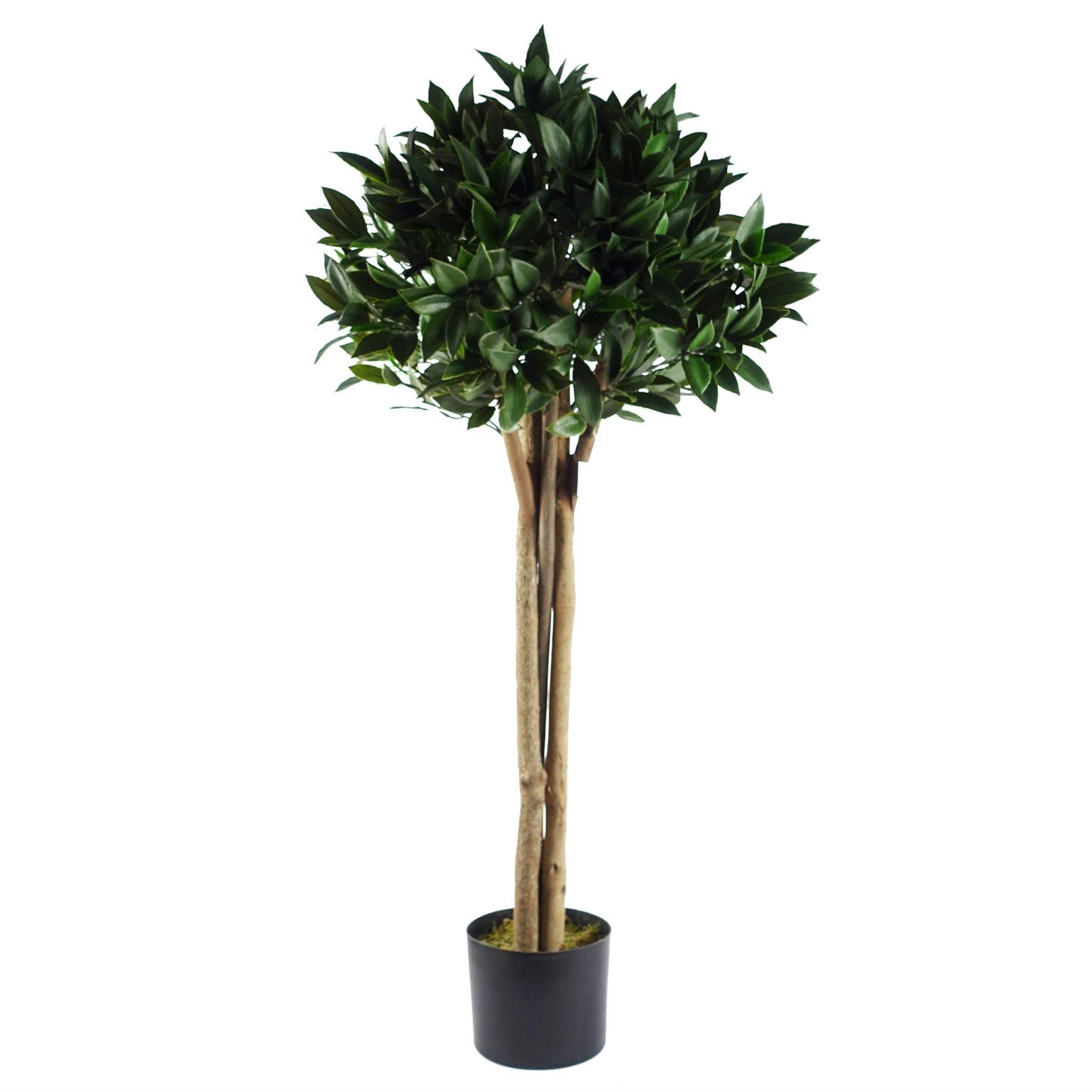 120cm Bay Tree Laurel UV Resistant Outdoor Topiary