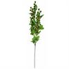 Leaf Leaf 60cm Artificial Berry Delphinium Cream Flower Mix Glass Vase thumbnail 2