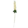Leaf Leaf 60cm Artificial Berry Delphinium Cream Flower Mix Glass Vase thumbnail 5