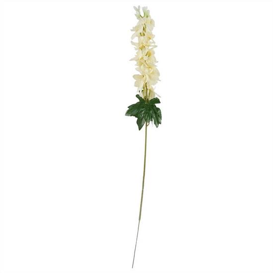 Leaf Leaf 60cm Artificial Berry Delphinium Cream Flower Mix Glass Vase 5
