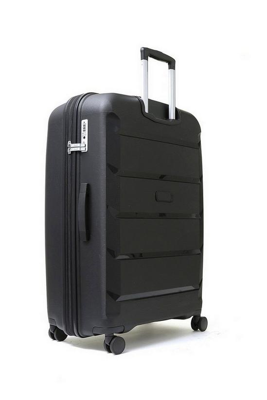 Rock Tulum 3 Pc Set 8 Wheel Hardshell Expandable Suitcases 2