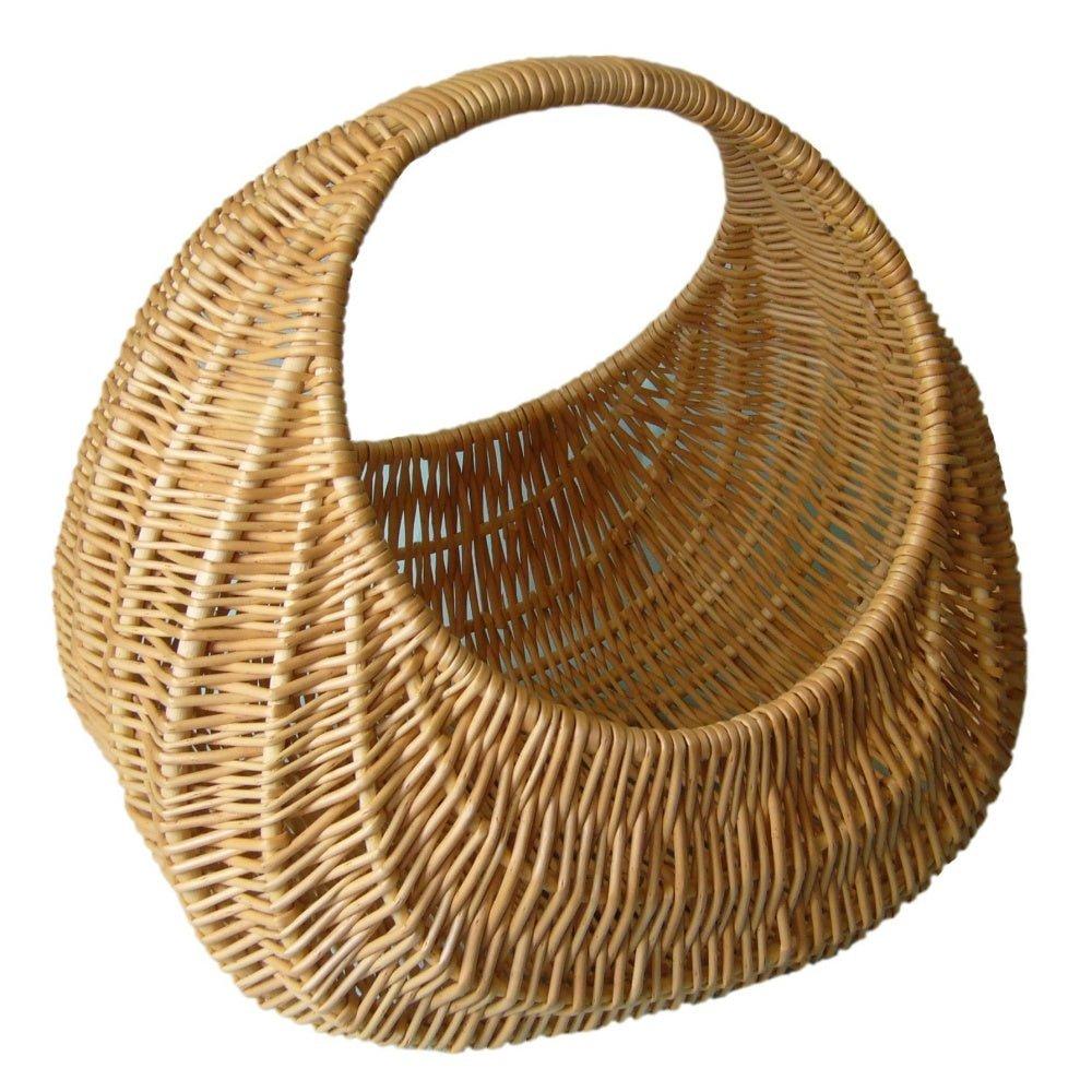 Wicker Gondola Shopper Basket