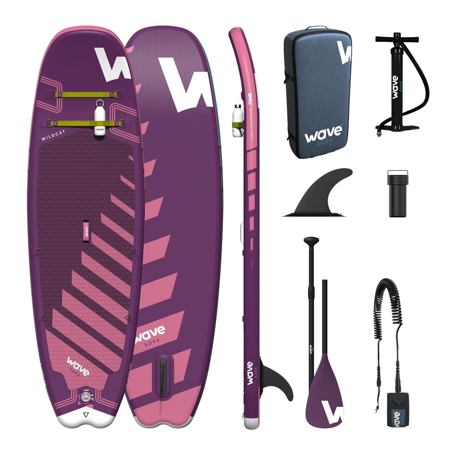 Wildcat Surf Package Purple iSUP 8.6ft