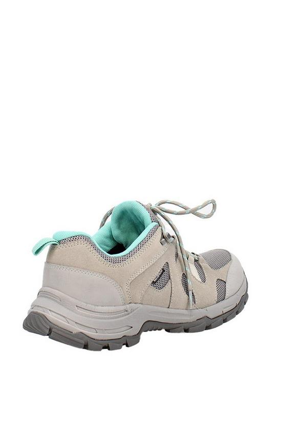 Shuropody Ava Wide Fit Women's Suede Lace Up Flat Hiking Style Shoe 5