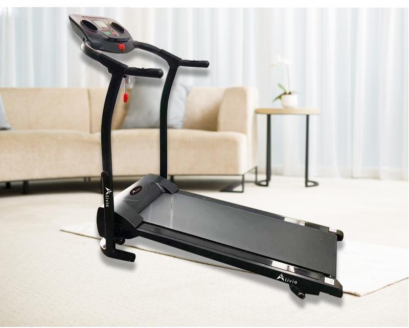 1.5HP Motorised Electric Treadmill Bluetooth with LCD Display