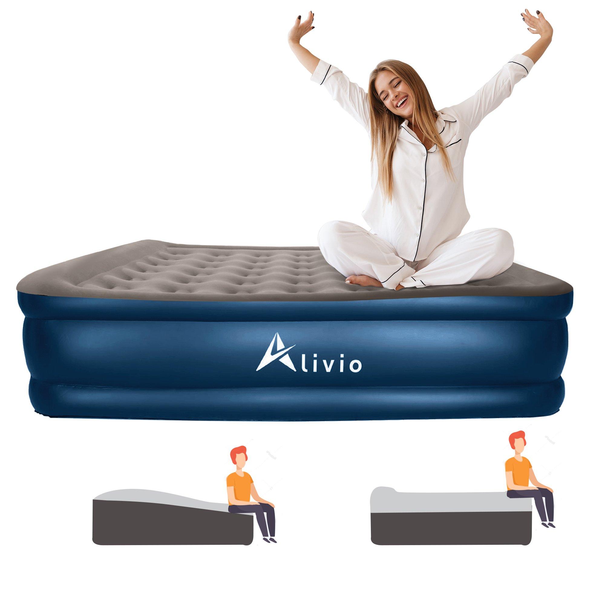 Inflatable Airbed Mattress with Built-in Electric Pump - Single/Double