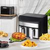 Alivio 9L Air Fryer Digital Large Dual Basket With Timer & Temperature Touchscreen thumbnail 4