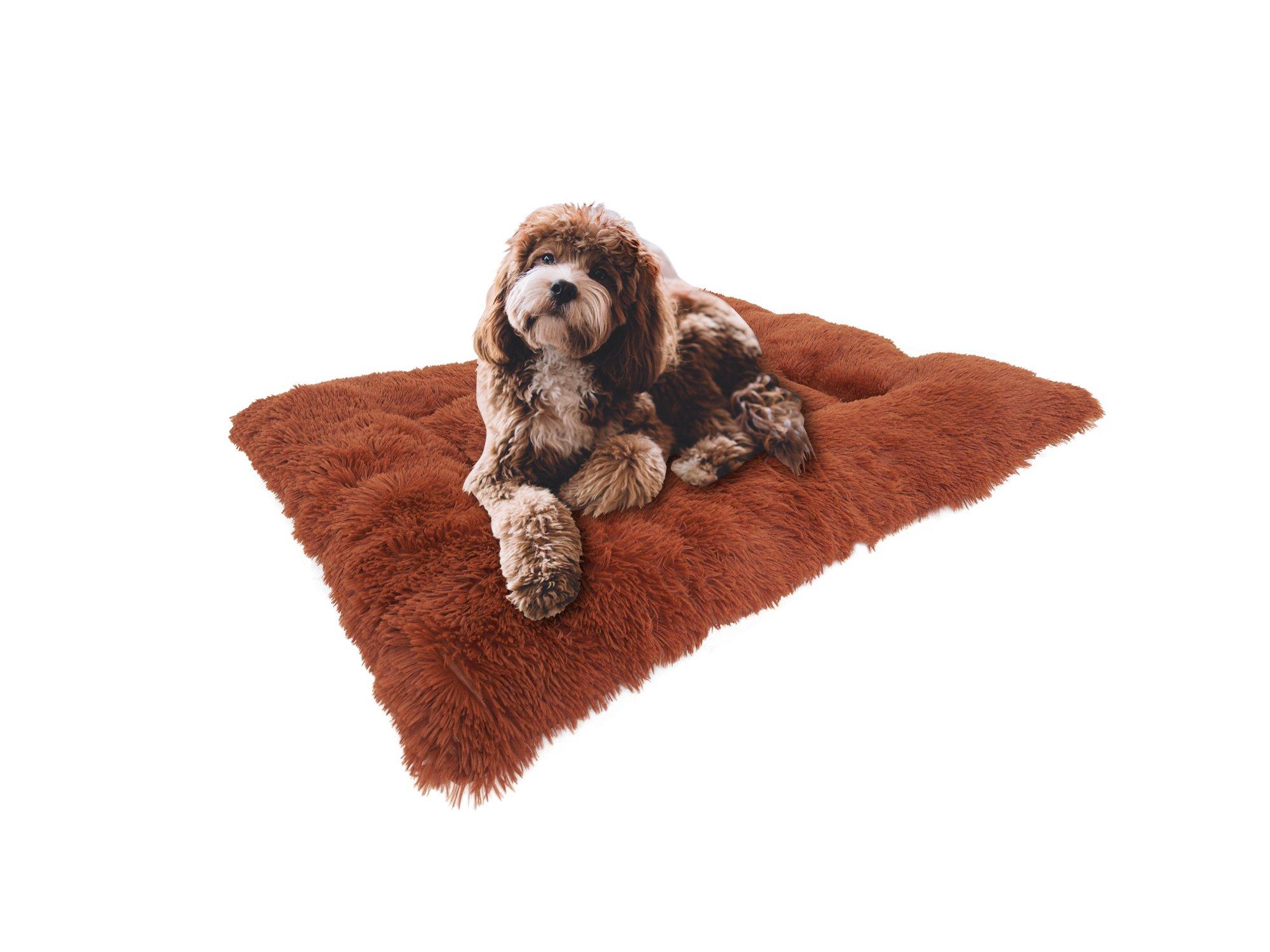 Fluffy Pet Dog Cat Bed Cushion Mat Anti-slip
