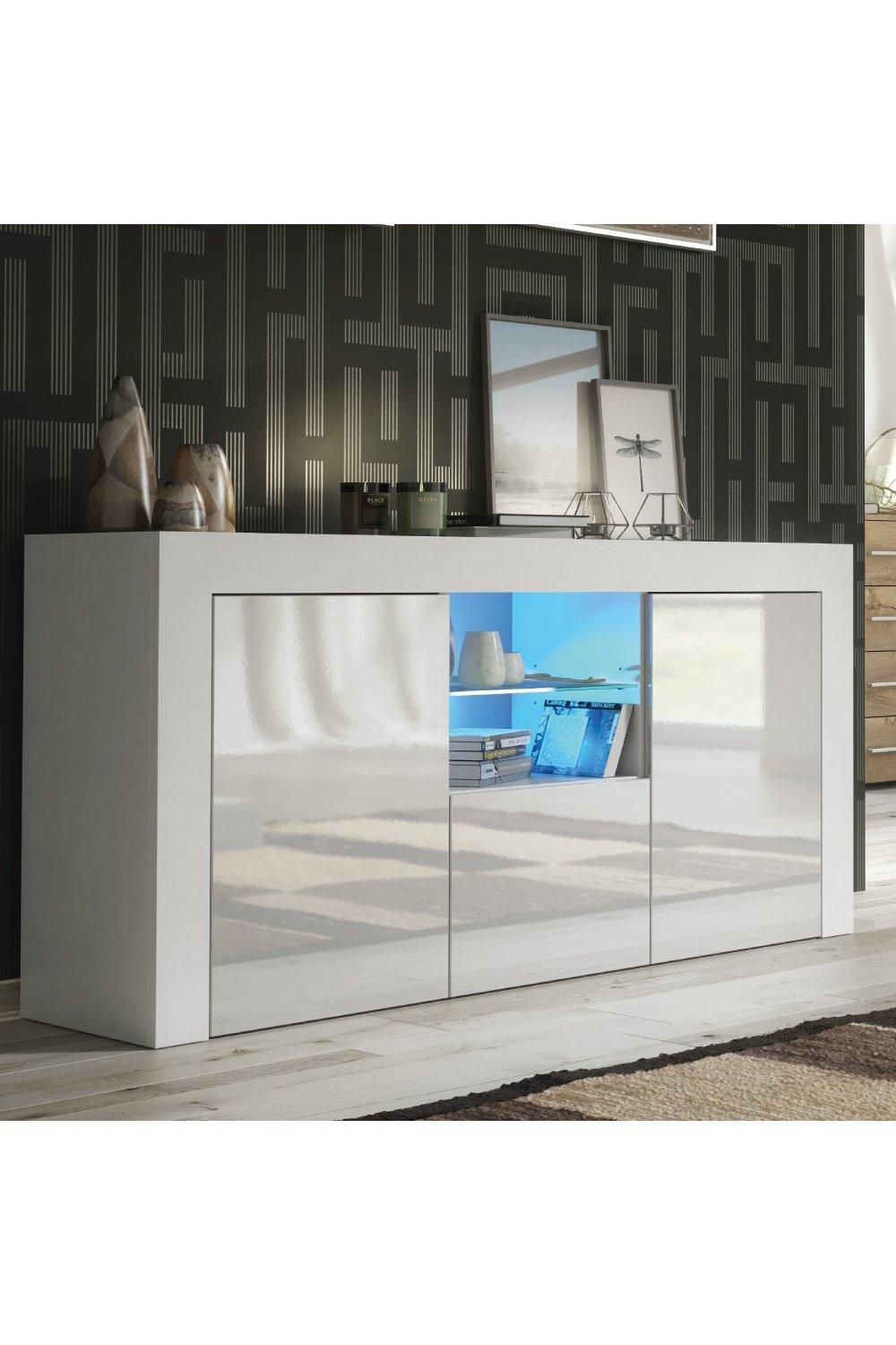 Sideboard 145cm TV Unit Modern Cabinet Cupboard TV Stand