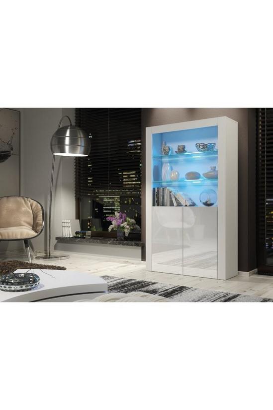Creative Furniture Display Cabinet 170cm Modern Sideboard 2 Doors Cupboard TV Stand 2