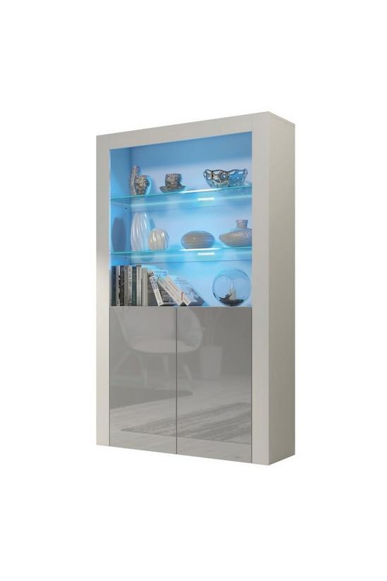 Creative Furniture Display Cabinet 170cm Modern Sideboard 2 Doors Cupboard TV Stand 3