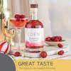 EDEN Treats Raspberry Gin Liqueur (350ml) with EDEN Limited Edition Gift Tube thumbnail 4