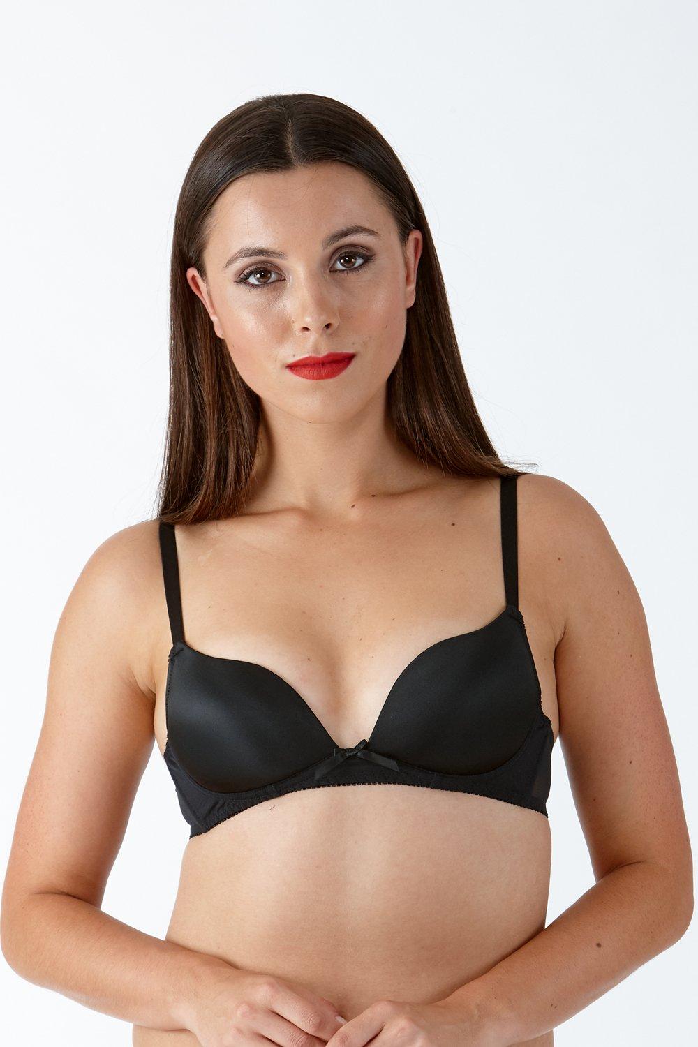 'Pearl' Non Wired Padded Boost Small Cup (AA-A-B) Bra
