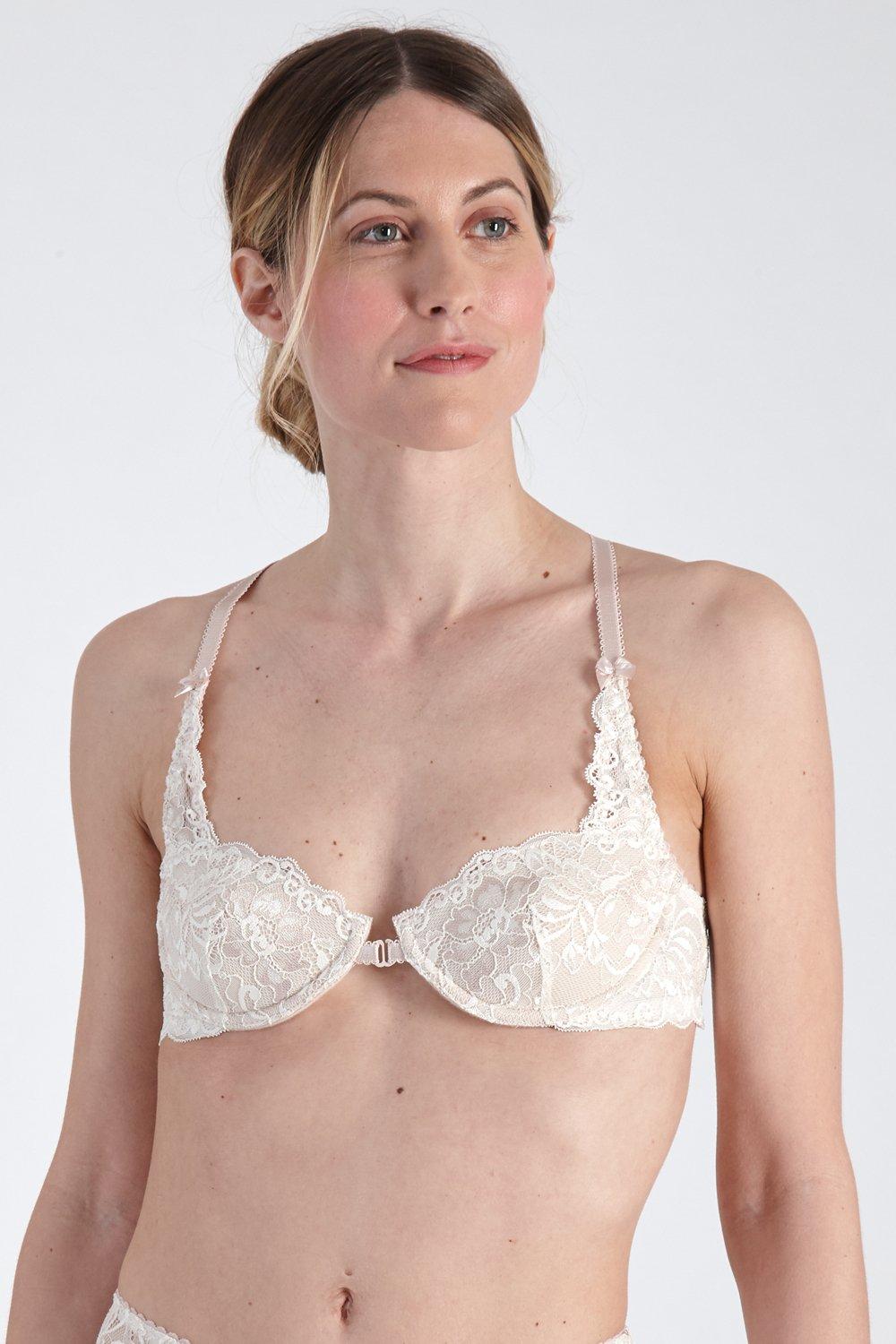 'SHANNON' Front Fastening Underwired Small Cup Bra