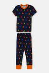 Lighthouse Clothing Animal Print Children Pyjamas Cotton Colourful Stretch thumbnail 2