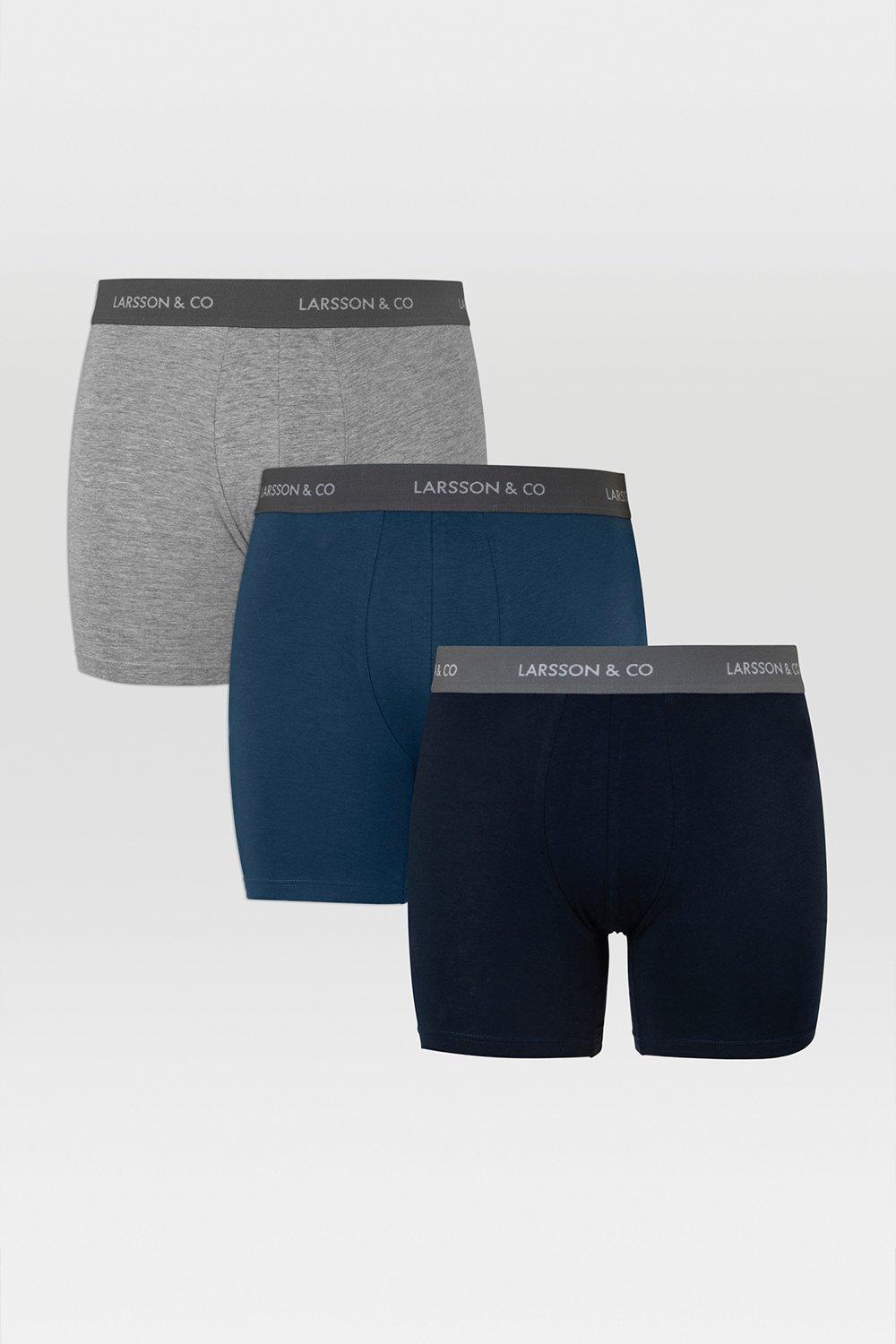 3 Pack Boxers With Grey Taping