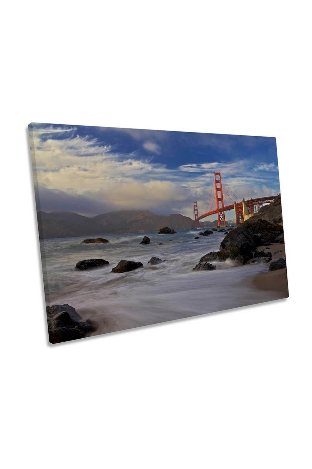 Golden Gate Bridge San Francisco Canvas Wall Art Picture Print