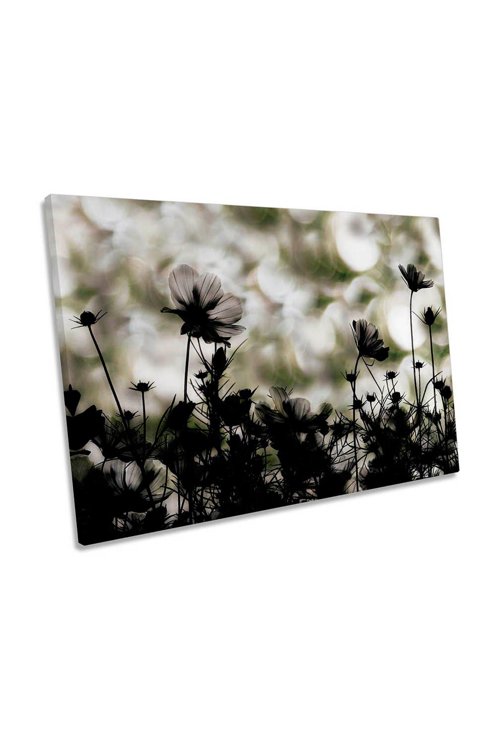 Autumn Chorus Meadow Flowers Canvas Wall Art Picture Print