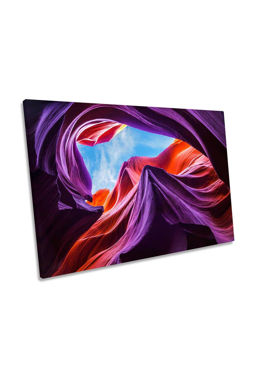 Magical Antelope Canyon Canvas Wall Art Picture Print