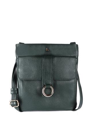 Product 'Heaven' Real Leather Cross Body Bag Bottle Green