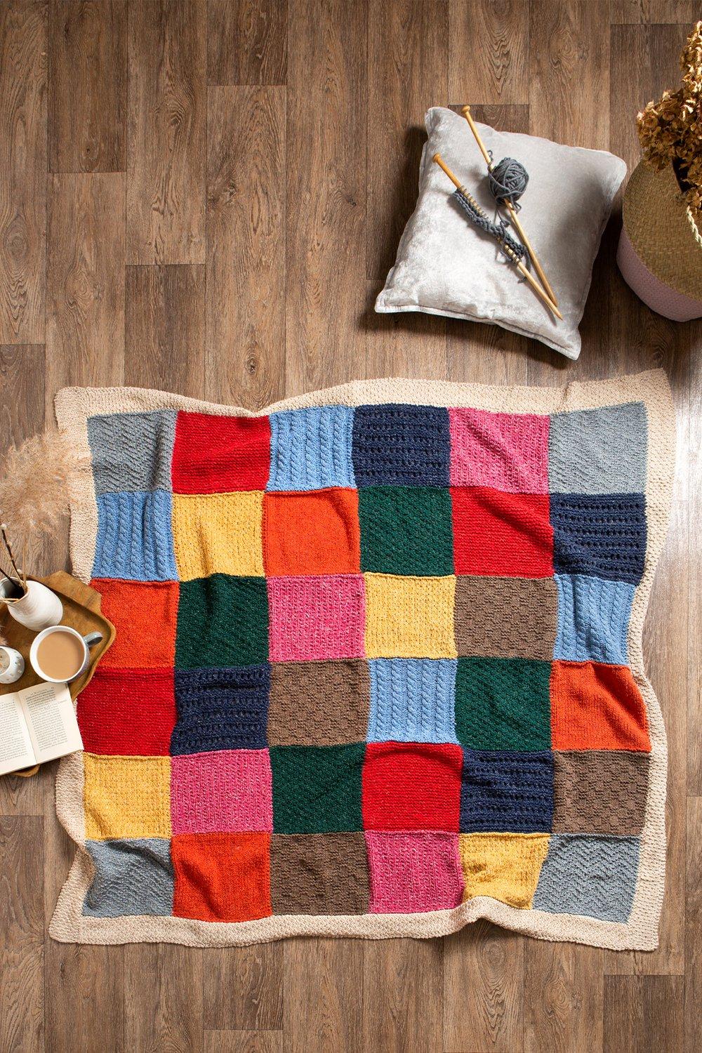 Heritage Blanket Knitting Kit