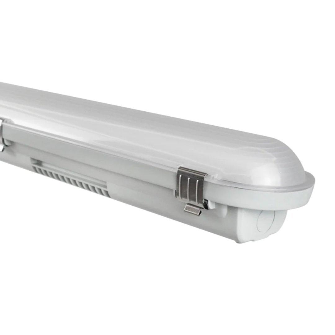 Power Selectable & CCT Selectable Non Corrosive Waterproof LED Fitting, 1.5m, 50W, 120 Lumens per Wa