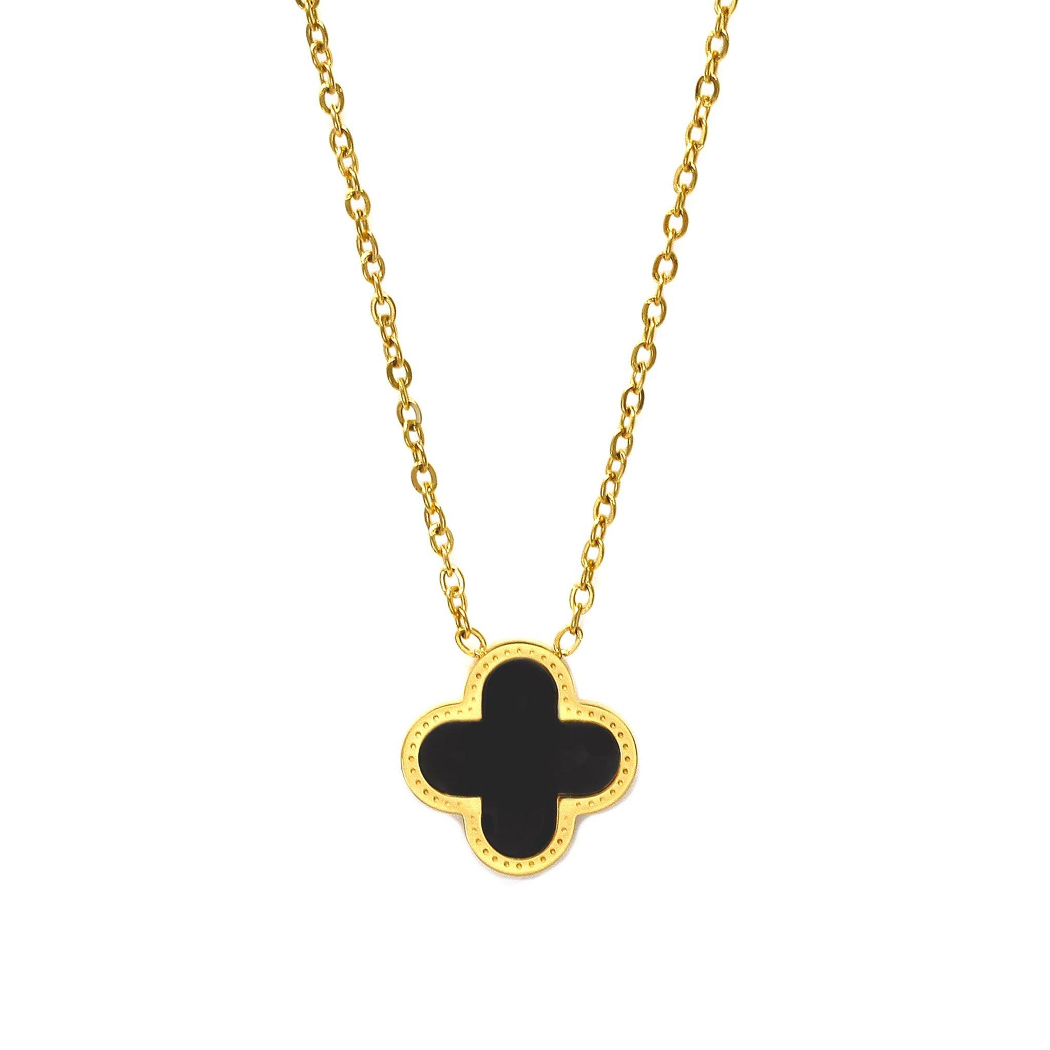 Luck Necklace Gold And Black